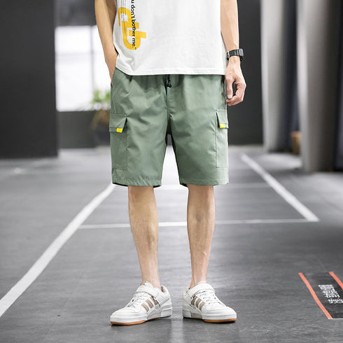 Men's Classic Relaxed Fit Athletic Workout Cargo Shorts